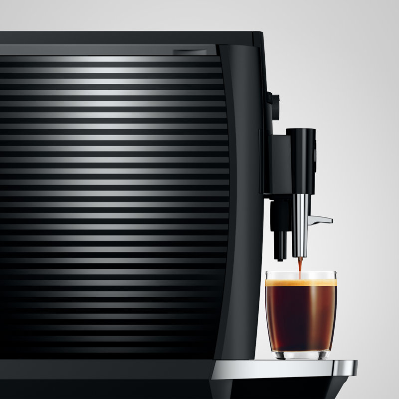 JURA E4 Fully Automatic Coffee & Espresso Machine, Piano Black