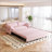 Queen Pull Out Sofa Bed,Convertible Sleeper Sofa with Side Storage, Multi-Functional Loveseat Bed-569772729