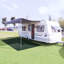 Dakota Fields 300cm W x 400cm D Green Cover Retractable Patio Awning