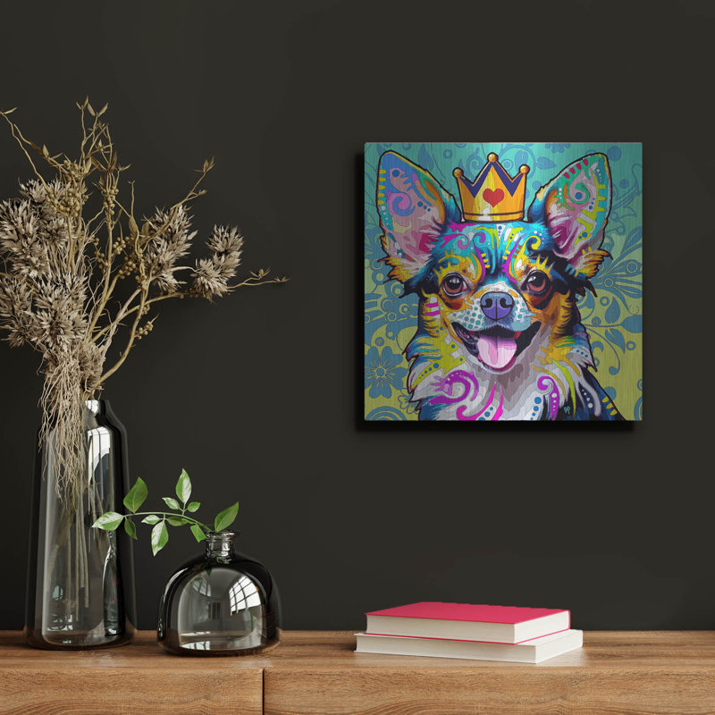 " Royal-chi " by Dean Russo, 12" H x 12" W