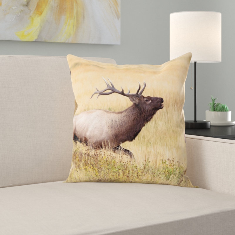 Microsuede Throw Pillow