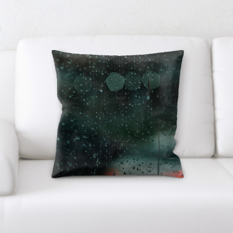 Coussin décoratif flou