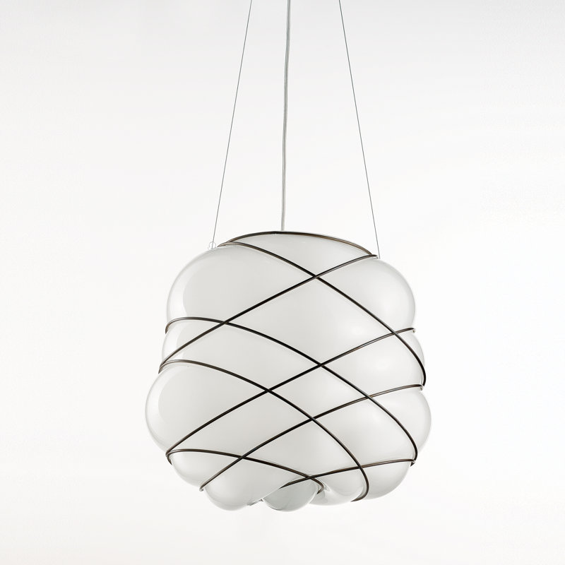 1 - Light Black Unique/Statement Pendant