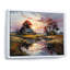 «Countryside Cottage Charm In Winter I», art mural sur toile-96322923-96322924