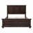 Alphonso Pinewood Panel Bed with Tall Headboard