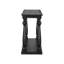 Console rétro à grain de bois rétro avec tablette inférieure et quatre pieds de vase, convient au vestibule, au couloir, au salon, à la chambre à coucher-114230422
