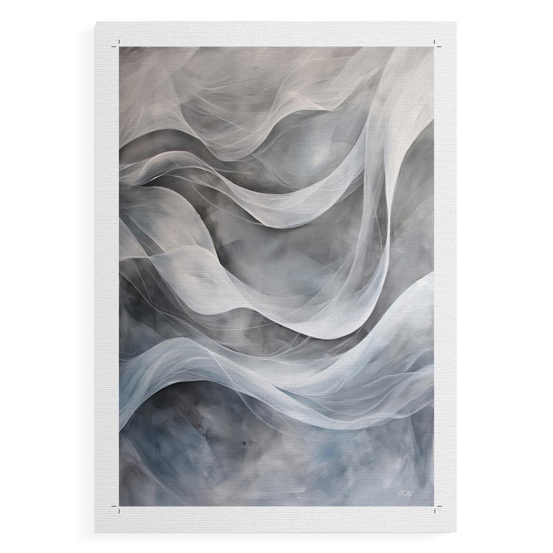 Série ABSTRACT CDLxxxi - Impression sur toile seulement - non encadrée, H 48 po x l 32 po