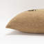Housse de coussin rectangulaire en coton recyclé