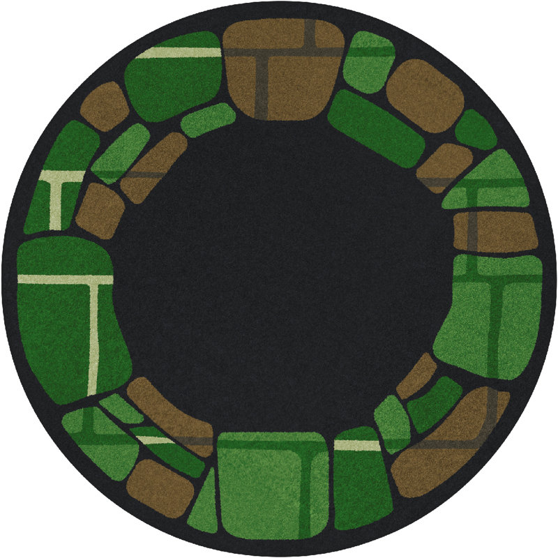 Tapis Kid Essentials Biostones, Rond 5 pi 4 po