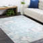 Denali Abstract Area Rug in Cream-1233431044