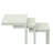 Kendrik 23.5" H x 18" W Solid Wood C-Table Nesting Tables-597112104-664734430