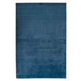 Hand Knotted Area Rug in Blue