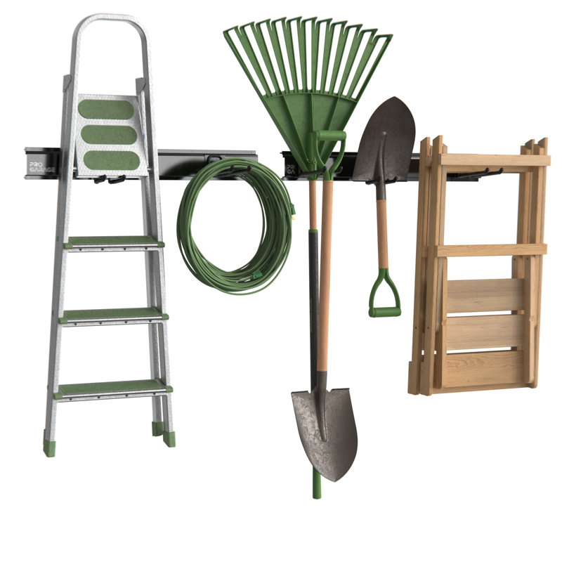 ProGarage Tool Wall Holder with Hooks