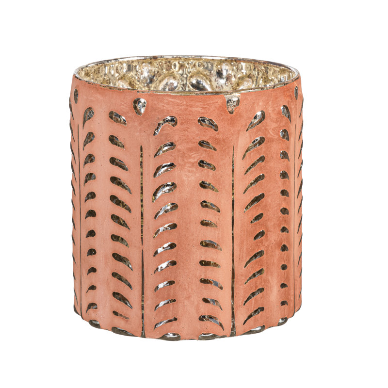 Decorative Glass Planter, 6in