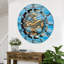Solid Wood Wall Clock-1163170556