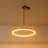 Minimalist Ring Dimmable LED Pendant-593259868