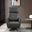 Fauteuil inclinable en similicuir et cuir écologique-66615345
