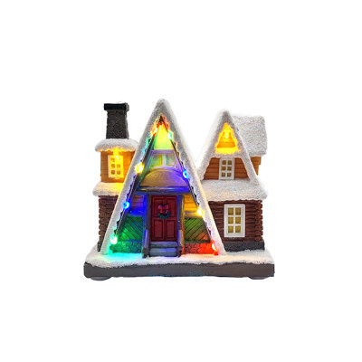 Maison enneigée - Collection Village de Noël par F07-N6-1A