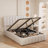 Juhi Upholstered Tufted Linen Platform Bed with Lift-up Storage and Reinforced Slat Support-659079108-659079131