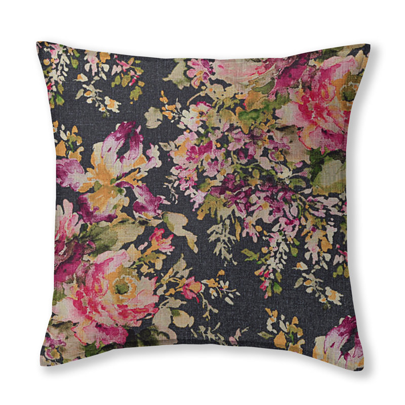 Housse de coussin carrée Jacqueline/insert, 18" x 18"