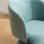 Chaise rembourrée pivotante en velours Dantzler-511696167-527819134