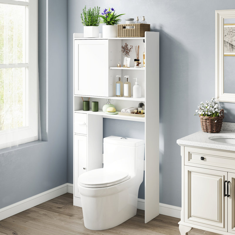 Freestanding Over The Toilet Storage