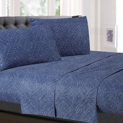 Parkview Microfiber Geometric Sheet Set
