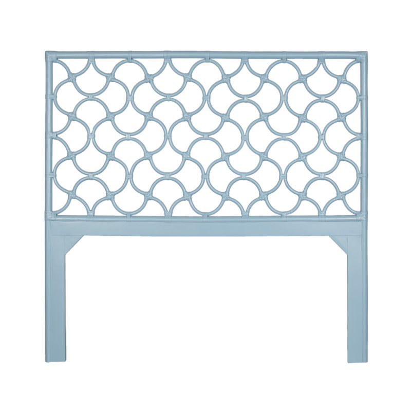 Mar Collection Headboard, Pool Blue, Queen