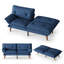 Canapé-lit futon convertible capitonné 66 po Serta-872957979