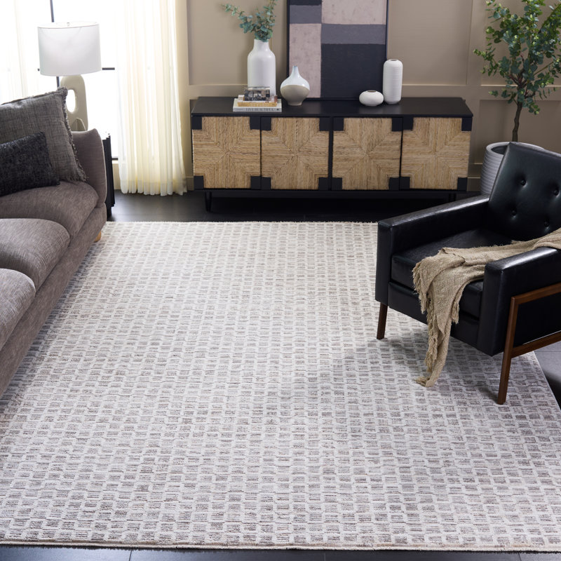 Garnet Performance Abstract Indoor Rug, Rectangle 8' x 10'
