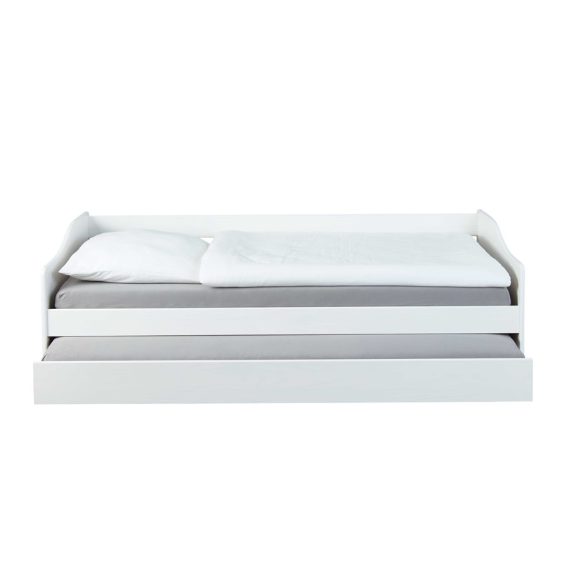 Children's bed Sanah - including slatted frame, White, 90 x 200 cm