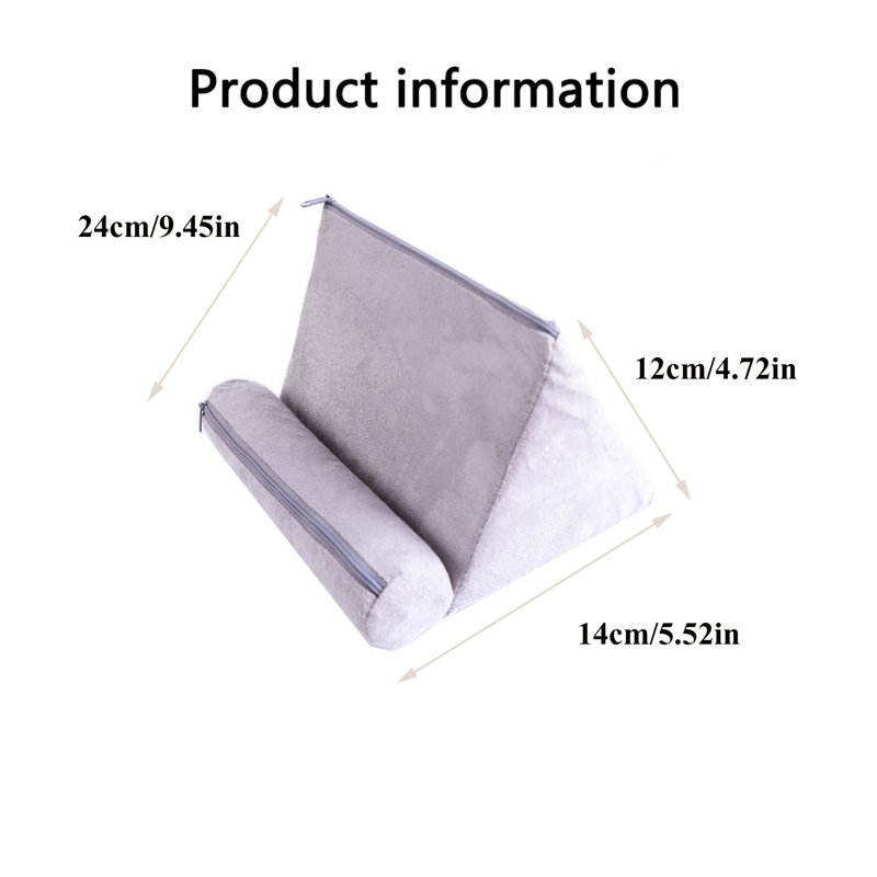 Multi-Angle Tablet Stand With Soft Pad - Universal Lazy Holder for Lap, Knee, Sofa and Bed