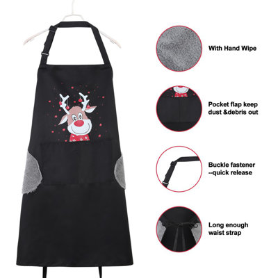 Size Christmas No Pattern Apron Sets