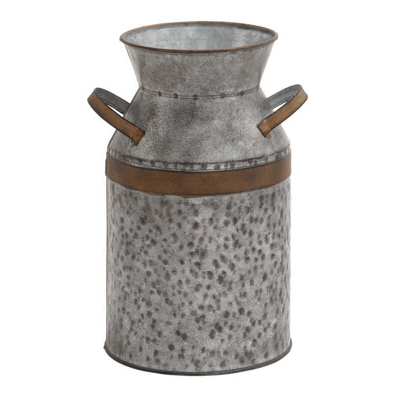 Elio Metal Table Vase, Small