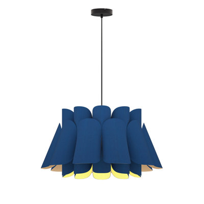 Federica 1-Light Black Pendant
