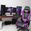 Fauteuil de jeu et de course inclinable et ergonomique Homall-46541207