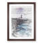 Portland Bill Lighthouse in Dorset Abstract Art - Picture Frame Graphic Art Print-55767040-55767039