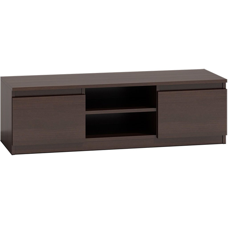 Delancey TV Stand for TVs up to 65", Black, 36" H x 140" W x 40" D