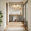 Console de style contemporain, table de vestibule, table de canapé-1136865198
