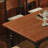 Retro rectangular utility dining table set-106591520