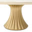 Fantosini 5-Piece Round Dining Room Set - Creamy Pearl