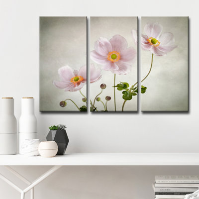 « anemones », impression à multiples images sur toile