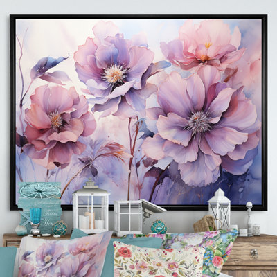 " Purple Tranquil Petals I "