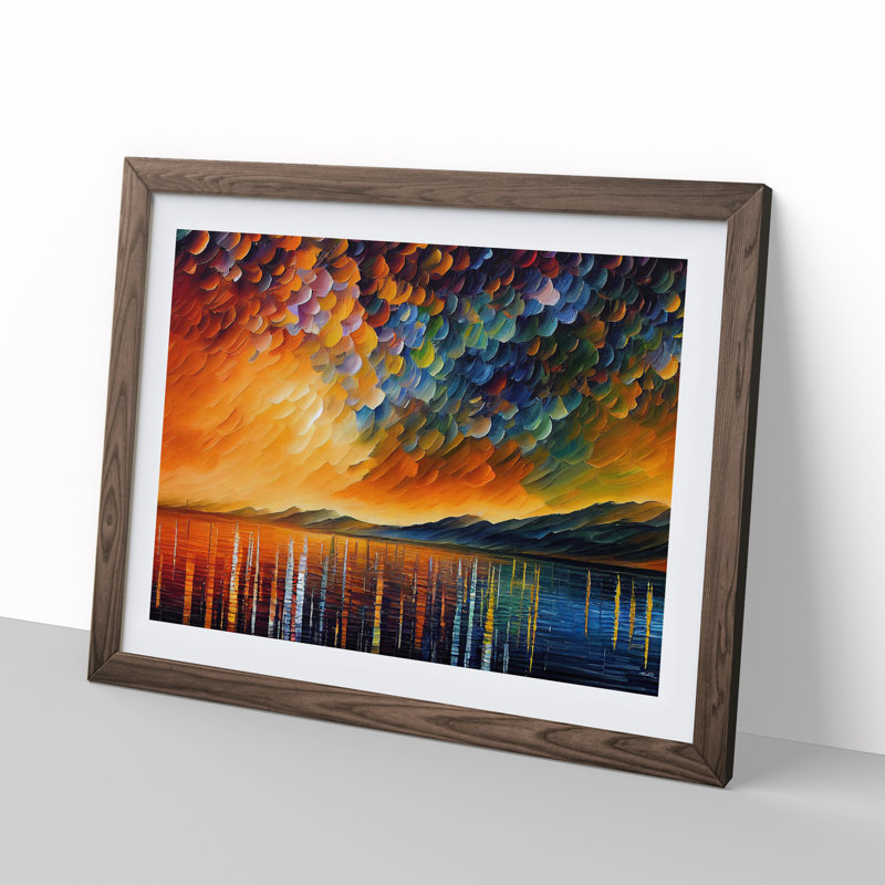 Glowing Lake Vol.2 - Framed Print