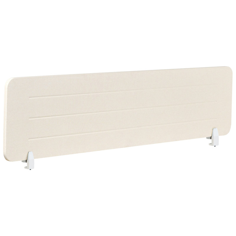 Desk Dividers, Beige, 40cm H x 160cm L