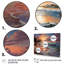 Beach Sunset Beach II - Nautical & Beach Canvas Wall Art-2105466115-2105466112
