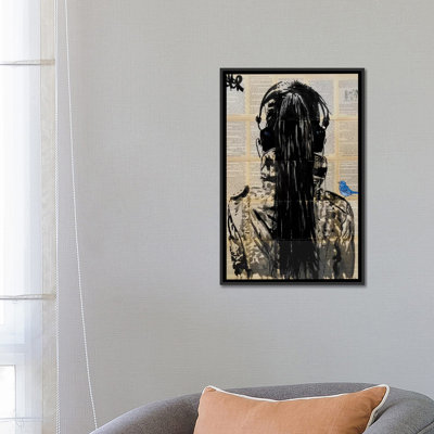Sonic par Loui Jover - Estampe numérique sur toile tendue avec châssis