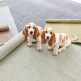 Herringbone Indigo Handwoven Cotton Rug