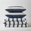 3-Piece King/Cal King Yarn-dyed striped comforter