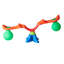 Bascule pour enfants avec capacité de 55 lb, 360 degrés, bascule rotative pour enfant 3 ans et plus